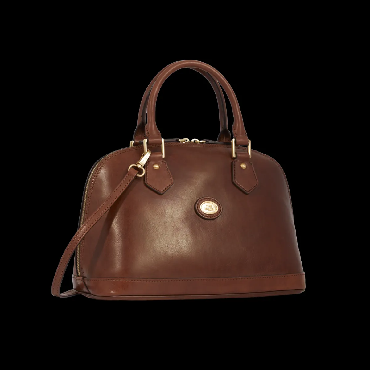 Borsa shopper pelle donna con zip-The Bridge Outlet