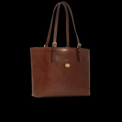 Borsa shopper pelle donna con zip-The Bridge Online