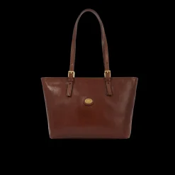 Borsa shopper pelle donna con zip-The Bridge New