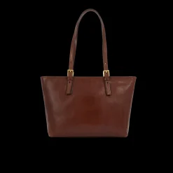 Borsa shopper pelle donna con zip-The Bridge New