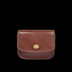 Borsa tracolla in pelle a scomparti small size-The Bridge Clearance