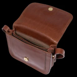 Borsa tracolla in pelle a scomparti small size-The Bridge Clearance