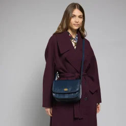 Borsa tracolla in pelle a scomparti-The Bridge Hot
