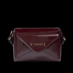Borsa tracolla in pelle con tasca frontale-The Bridge Hot