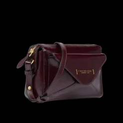 Borsa tracolla in pelle con tasca frontale-The Bridge Hot