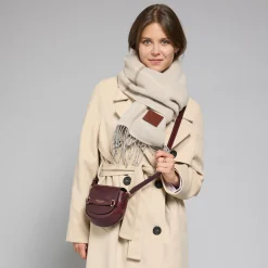 Borsa tracolla in pelle compatta-The Bridge Discount