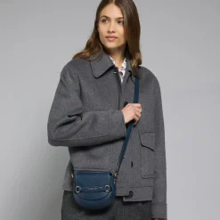 Borsa tracolla in pelle compatta-The Bridge Online