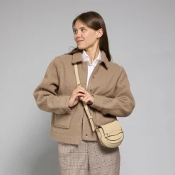 Borsa tracolla in pelle compatta-The Bridge Online