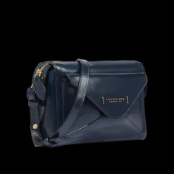 Borsa tracolla in pelle con tasca frontale-The Bridge Best