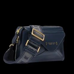 Borsa tracolla in pelle con tasca frontale-The Bridge Best