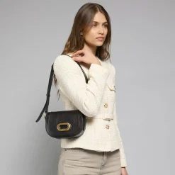 Borsa tracolla in pelle donna-The Bridge Outlet