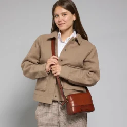 Borsa tracolla in pelle donna-The Bridge New