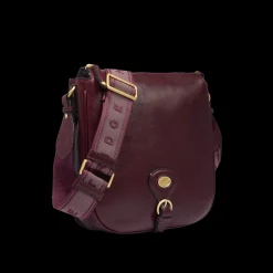Borsa tracolla in pelle donna con chiusura zip-The Bridge Sale