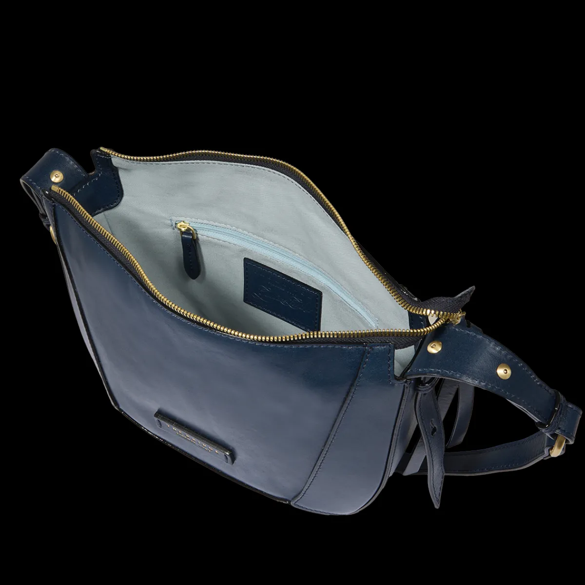 Borsa tracolla in pelle taglia piccola-The Bridge Online