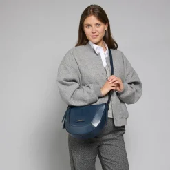 Borsa tracolla in pelle taglia piccola-The Bridge Online