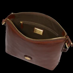 Borsa tracolla pelle chiusa con zip-The Bridge Online
