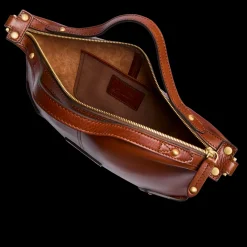 Borsa tracolla pelle chiusa con zip taglia m-The Bridge