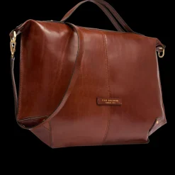 Borsa tracolla pelle chiusa con zip taglia l-The Bridge Best