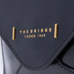 Borsa tracolla pelle chiusa con zip taglia s-The Bridge Sale