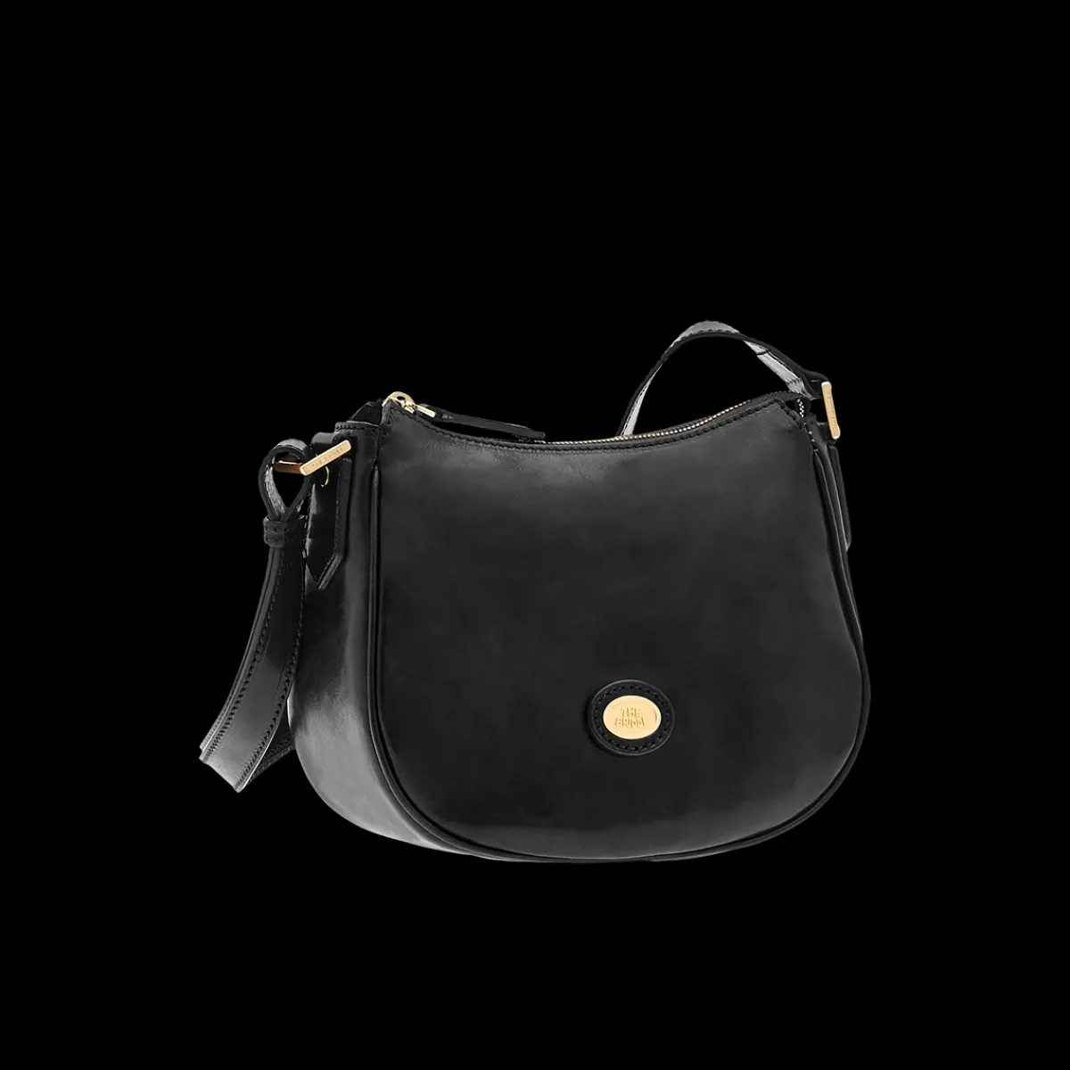 Borsa tracolla pelle chiusa con zip-The Bridge Clearance