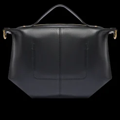 Borsa tracolla pelle chiusa con zip taglia m-The Bridge New