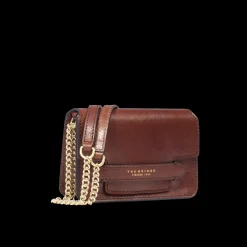 Borsa tracolla pelle con catena-The Bridge New