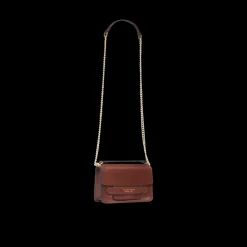 Borsa tracolla pelle con catena-The Bridge New
