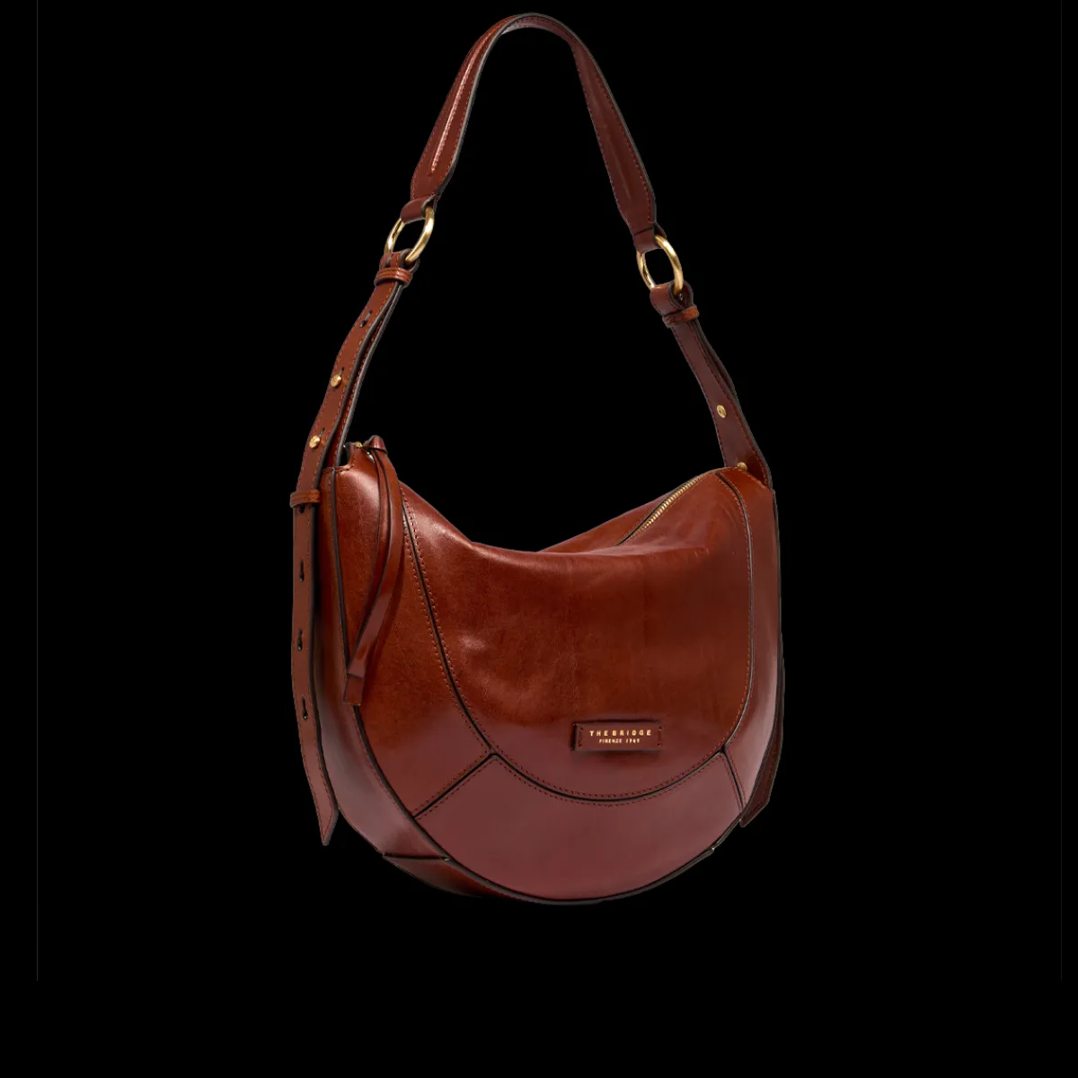 Borsa tracolla pelle taglia grande-The Bridge Hot