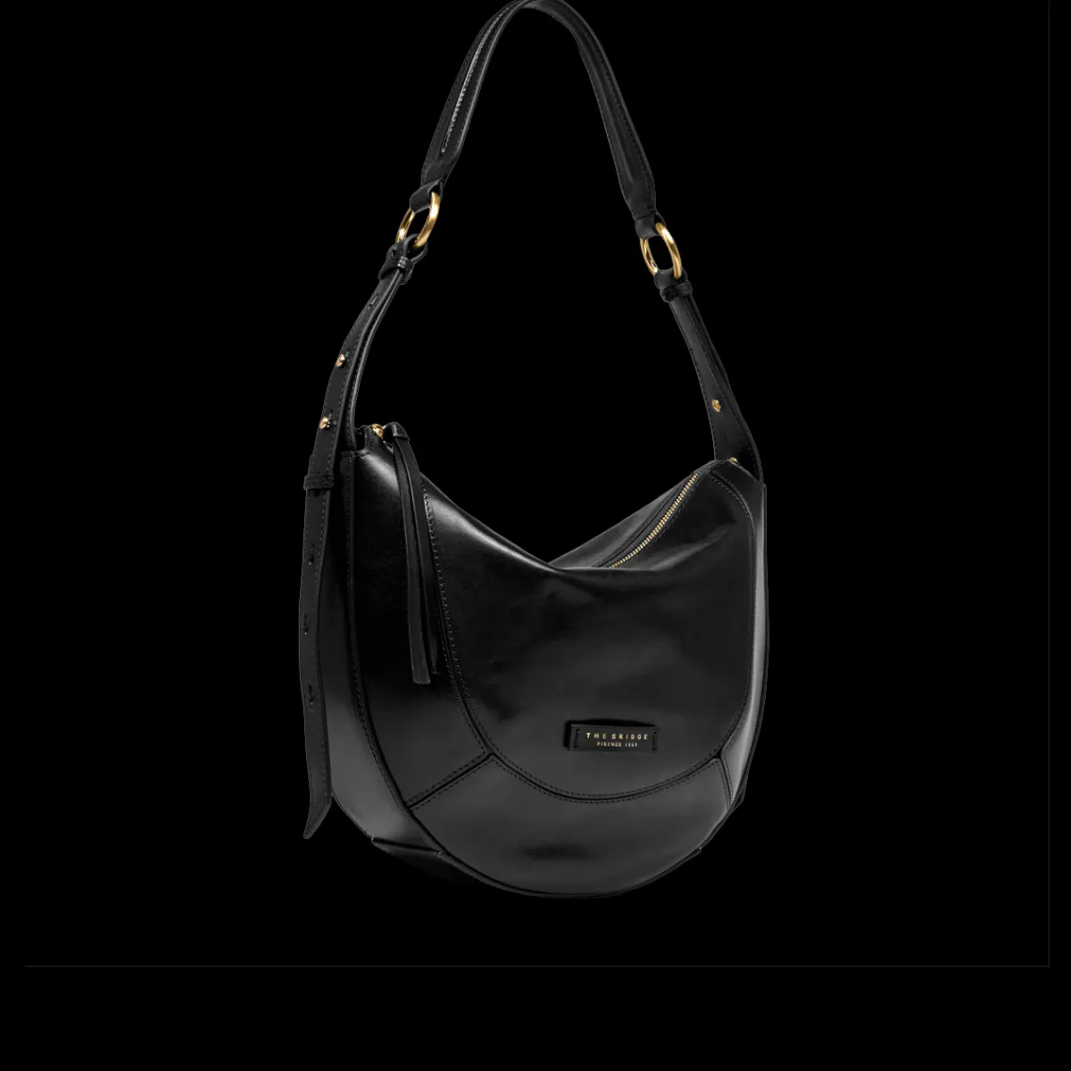 Borsa tracolla pelle taglia grande-The Bridge Outlet