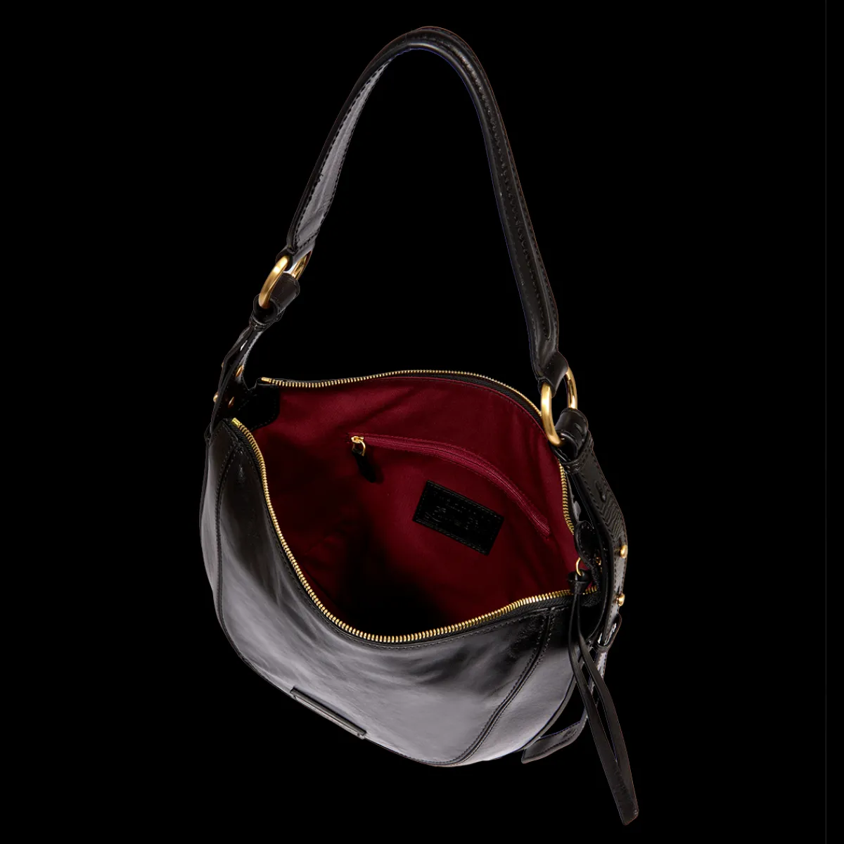 Borsa tracolla pelle taglia grande-The Bridge Outlet