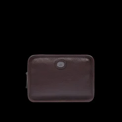 Borsello uomo in pelle con zip-The Bridge New