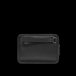 Borsello uomo in pelle con zip-The Bridge Online