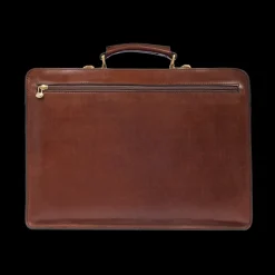 Cartella di pelle uomo con tracolla-The Bridge Discount