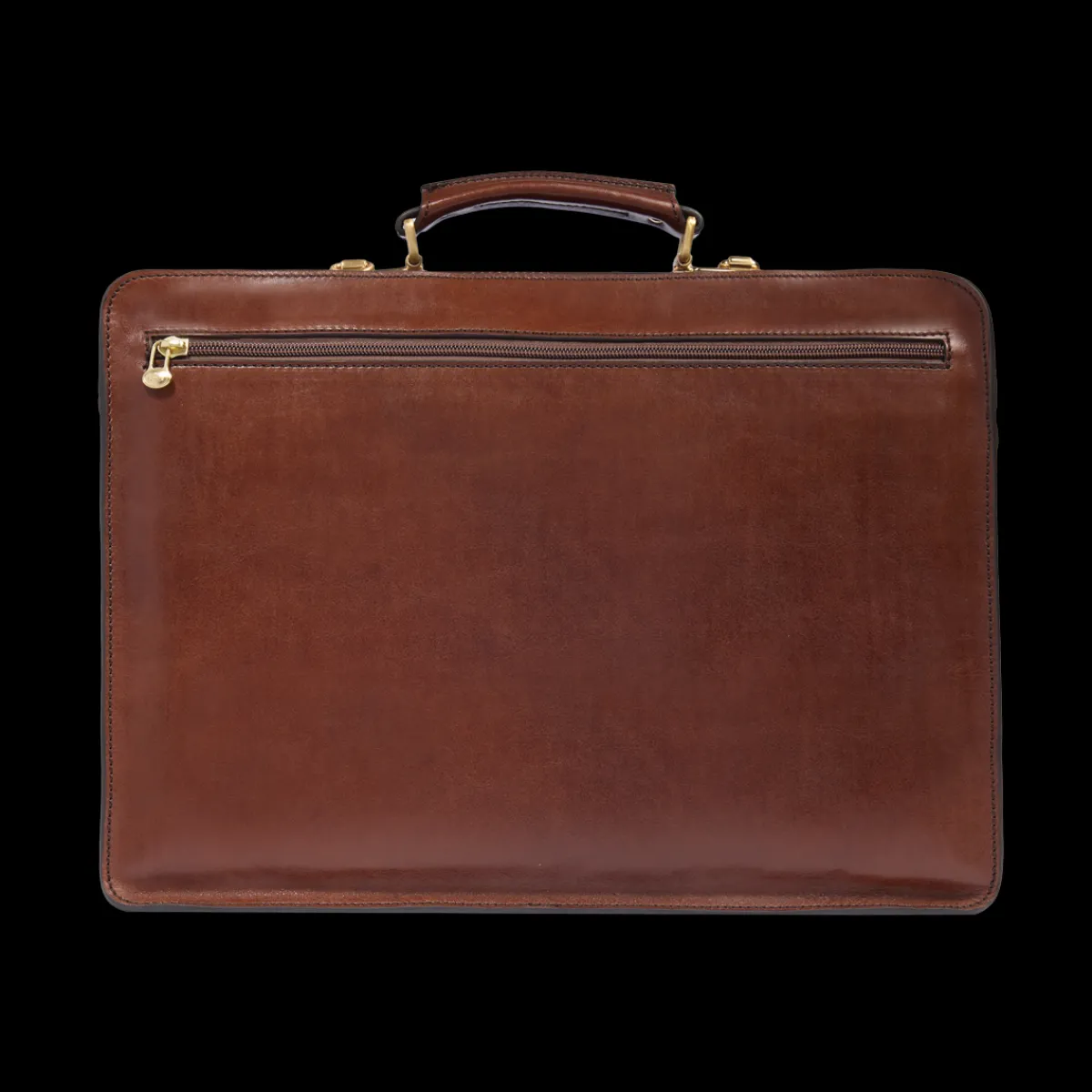 Cartella di pelle uomo con tracolla-The Bridge Discount