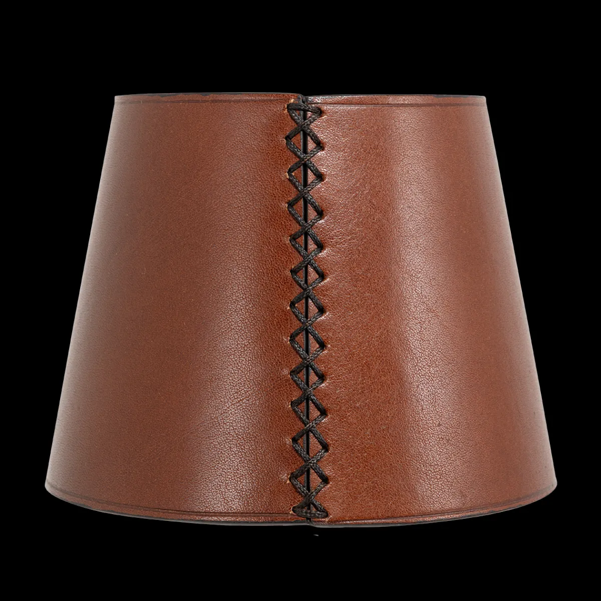 Cover in pelle lampada da tavolo poldina-The Bridge Outlet