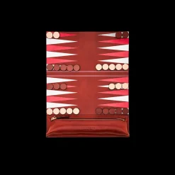 Gioco back gammon in pelle-The Bridge New
