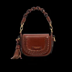 Pearl District Baby – Borsa a tracolla in pelle con infilature a mano – Capsule numerata-The Bridge Outlet