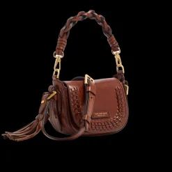 Pearl District Baby – Borsa a tracolla in pelle con infilature a mano – Capsule numerata-The Bridge Outlet