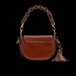 Pearl District Baby – Borsa a tracolla in pelle con infilature a mano – Capsule numerata-The Bridge Outlet