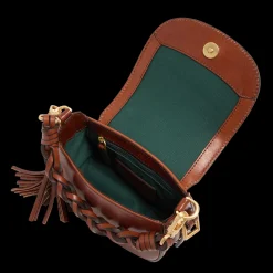 Pearl District Baby – Borsa a tracolla in pelle con infilature a mano – Capsule numerata-The Bridge Outlet