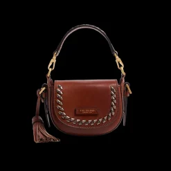 Pearl District Holiday Edition - Borsa a tracolla in pelle con dettagli bronzo-The Bridge Best