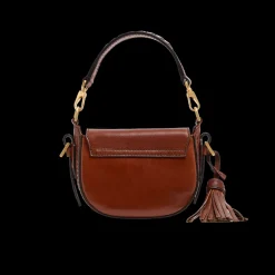 Pearl District Holiday Edition - Borsa a tracolla in pelle con dettagli bronzo-The Bridge Best