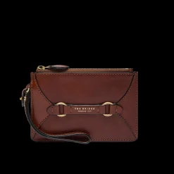 Pochette in pelle donna con zip-The Bridge