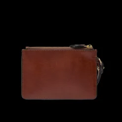 Pochette in pelle donna con zip-The Bridge