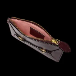 Pochette in pelle donna con zip-The Bridge Best