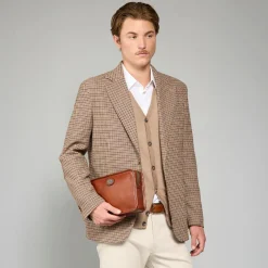Pochette uomo in pelle-The Bridge Hot