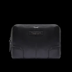 Pochette uomo in pelle con zip-The Bridge Online