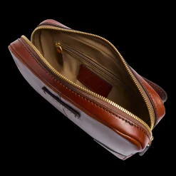 Pochette uomo in pelle con zip-The Bridge