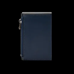 Portacarte in pelle a scatto con protezione RFID-The Bridge Sale