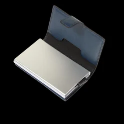 Portacarte in pelle a scatto con protezione RFID-The Bridge Hot